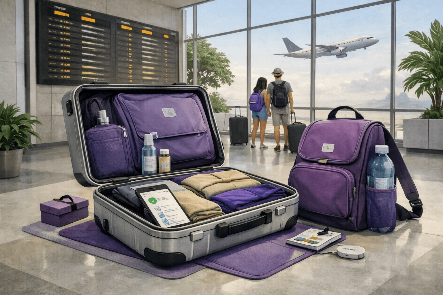 travel packing checklist for carry-on bag