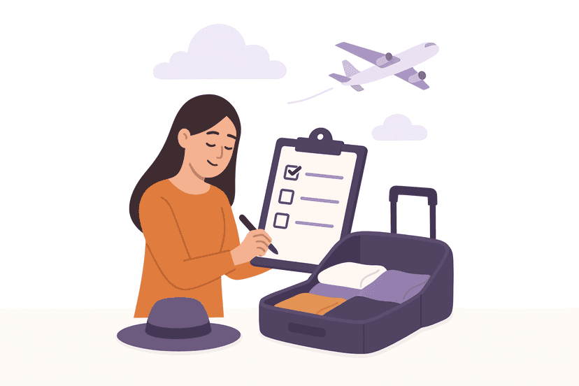 Packing List: 5-Day Urban Trip