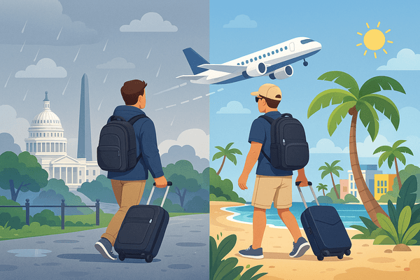 Arrival in Miami