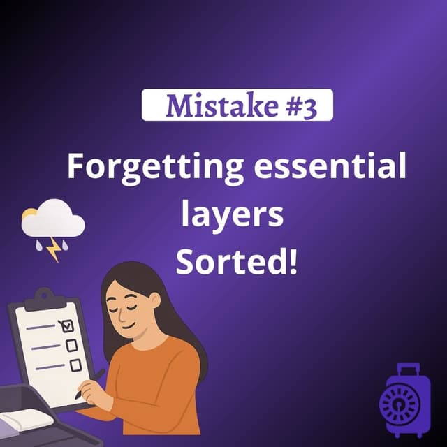 Duplicates and unused items - a suitcase filled with unnecessary duplicate clothing items