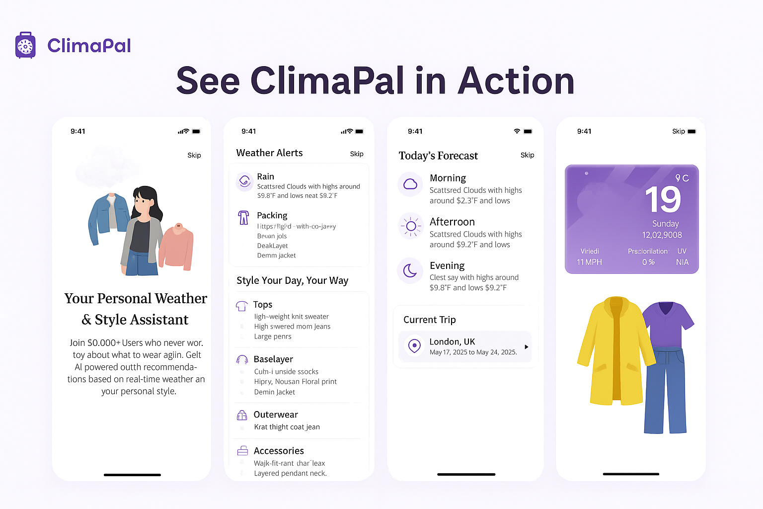 ClimaPal App in Action Placeholder